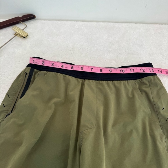 Ten Thousand Shorts Men Sz s olive color 7” Interval Short Linerless Performance - Picture 8 of 10